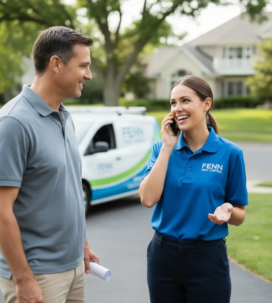 Fenn Pest Control customer support in Mohrsville